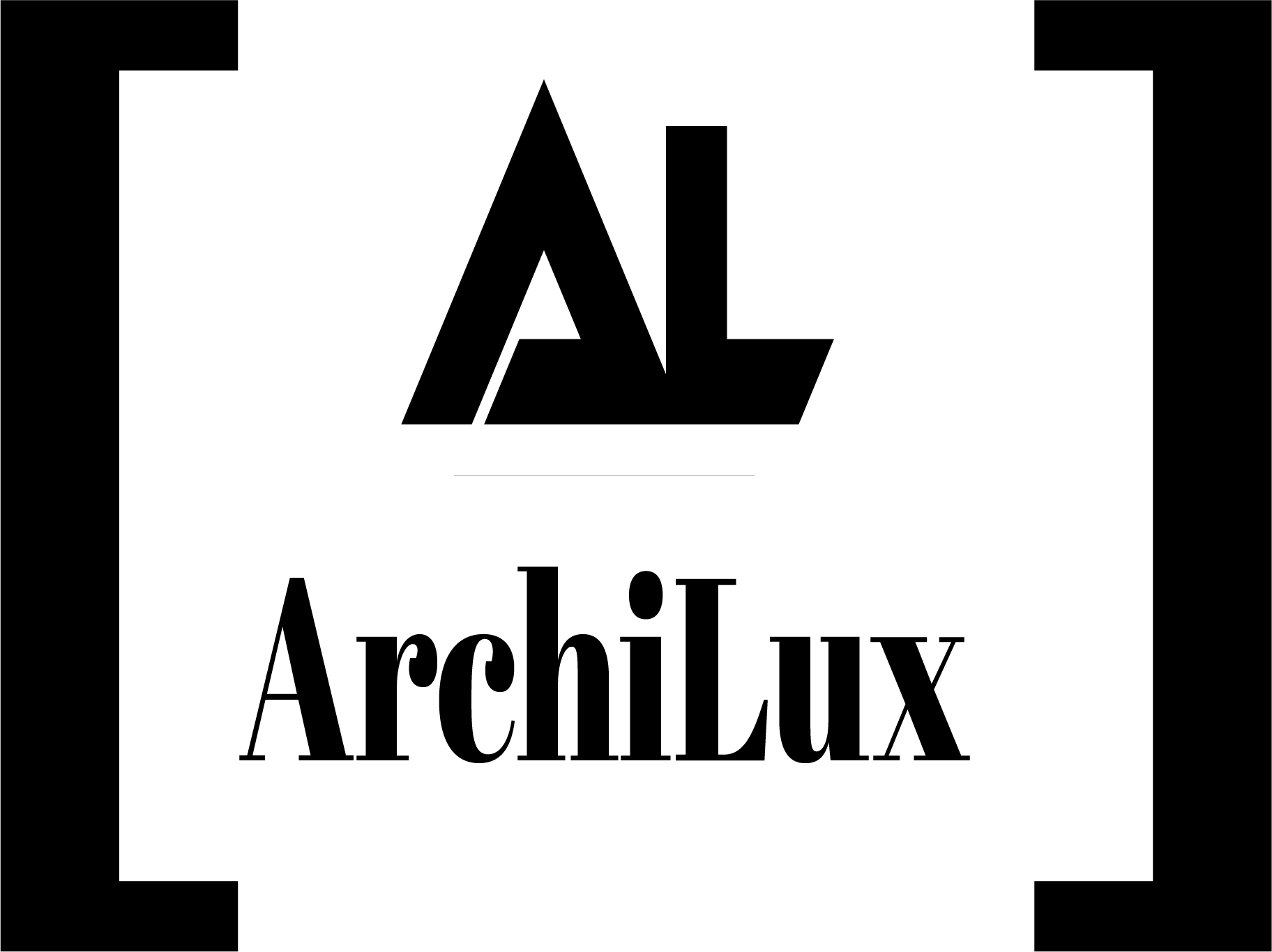 Logo Archilux version typographique